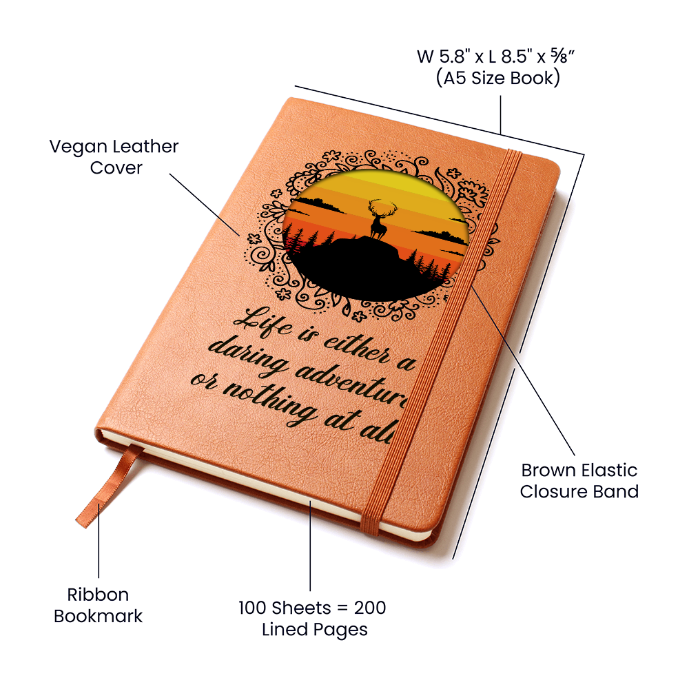 Adventure Seeker Journal – Wilderness Sunset Notebook