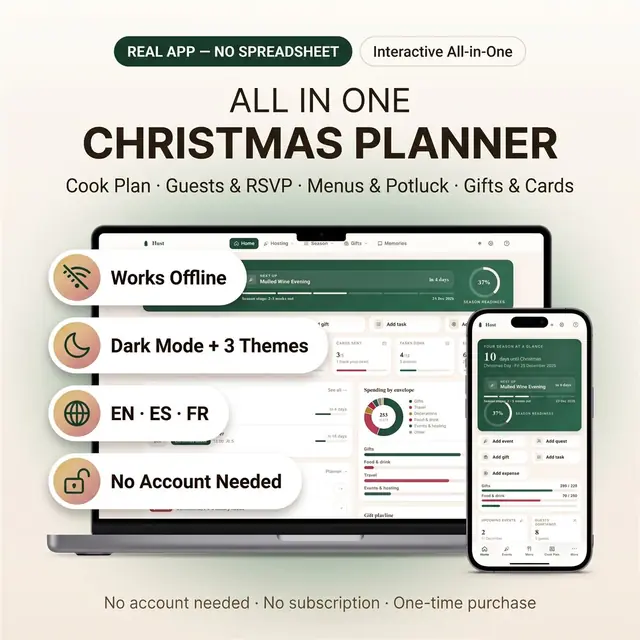 Christmas Planner Digital