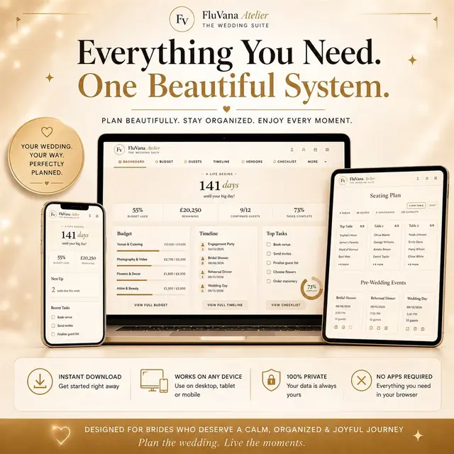 Digital Wedding Planner App