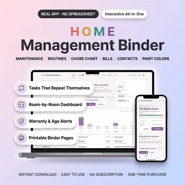 Home Management Binder
