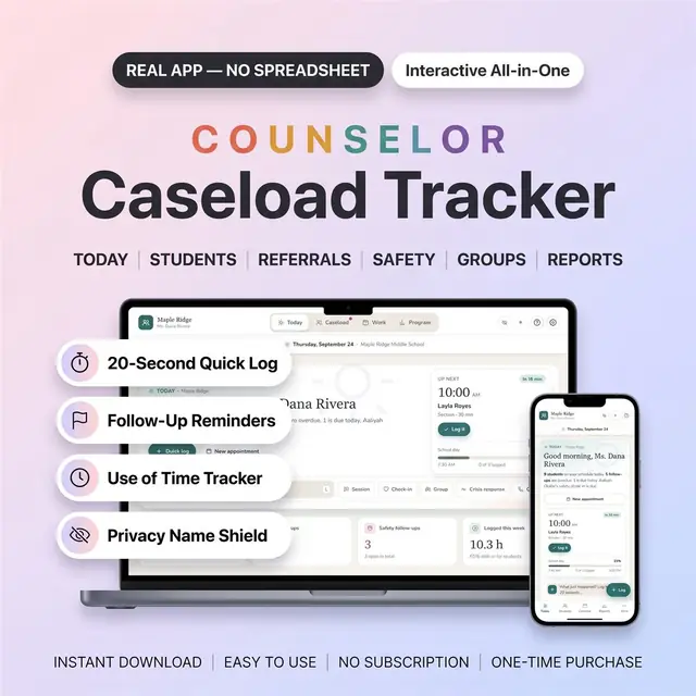School Counselor Planner