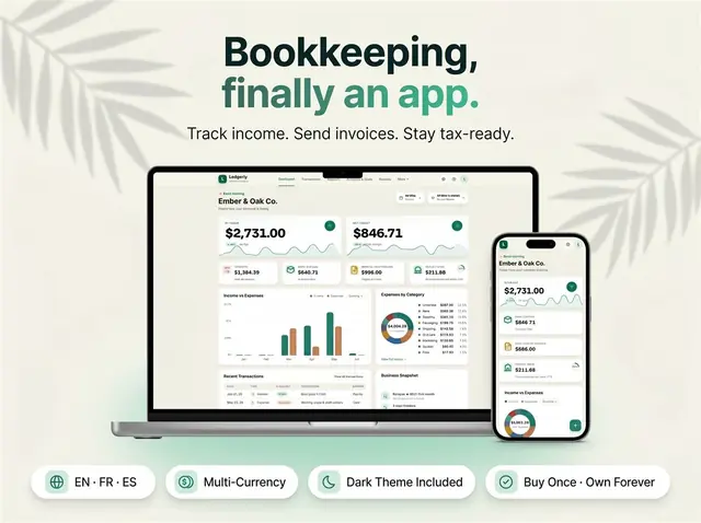 Small Business Bookkeeping App