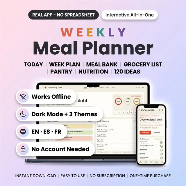 Weekly Meal Planner