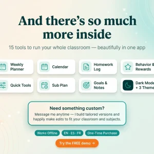 Digital teacher planner classroom management app 15 tools