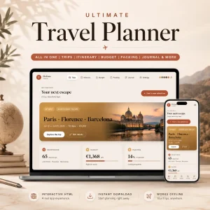 Ultimate travel planner
