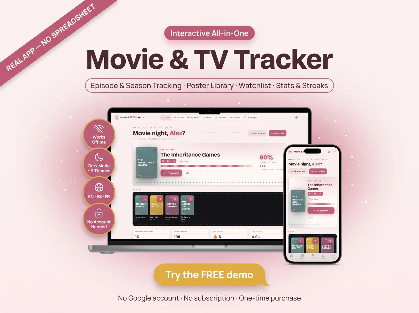 Movie tv show tracker