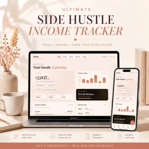 Side hustle income tracker