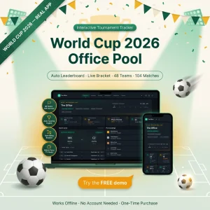 World cup 2026 office pool tracker
